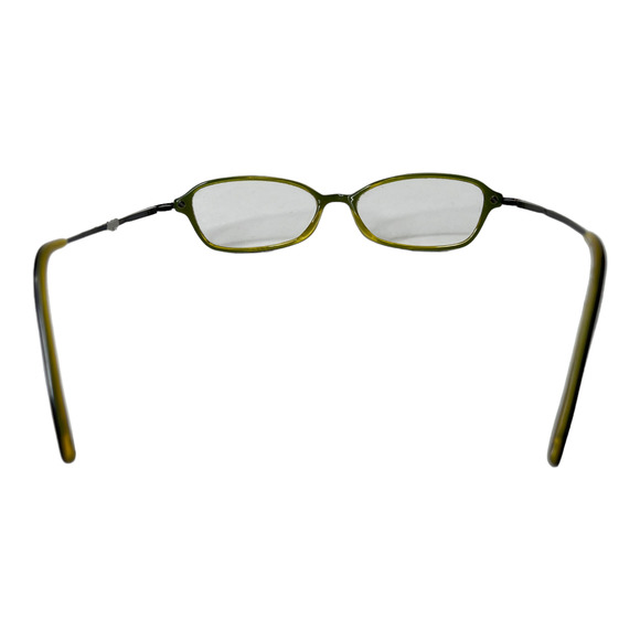 MIRACLECLIP Eyeglasses Frames Black/HNY 49-15-140 Mens Rectangular Frames H3732 - Picture 3 of 7